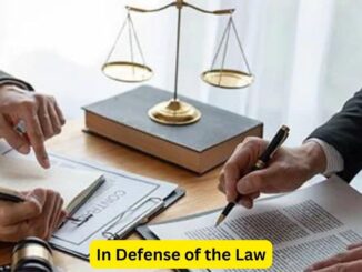 In Defense of the Law: A Lawyer's Legacy